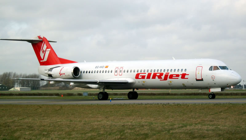 GIRjet Fokker 100
