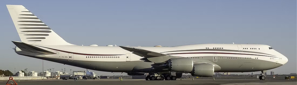 Qatari Boeing B747-8 ... Possibly the next Air Force One