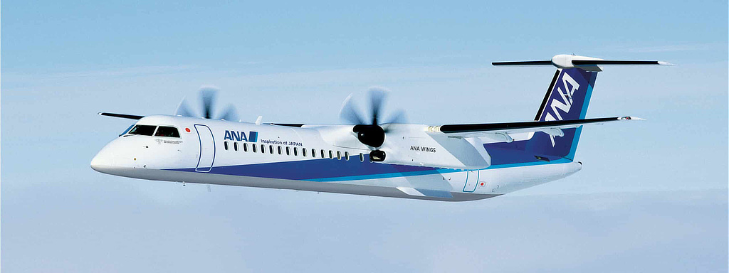 De Havilland Dash-8 400 of All Nippon Airways