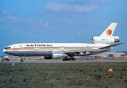 McDonnell-Douglas DC-10 of National Airlines