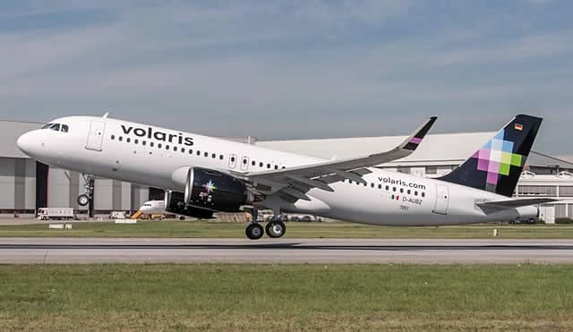 Airbus A320neo of Volaris Airlines